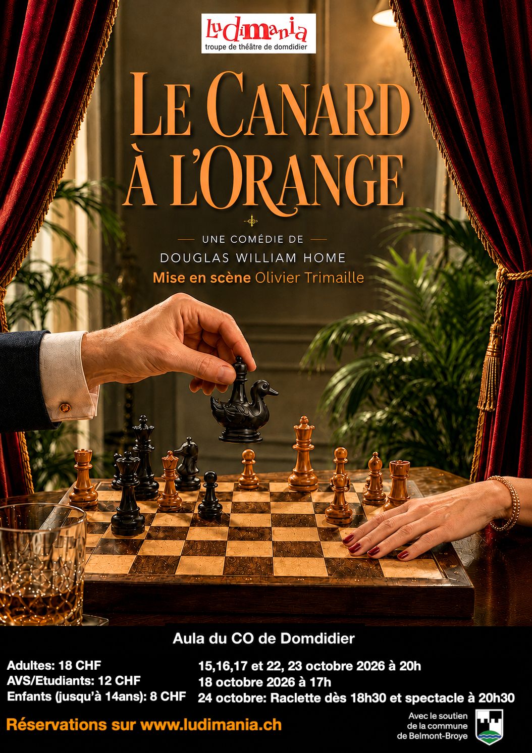 Le Canard à l'Orange, Jeudi 15 Octobre